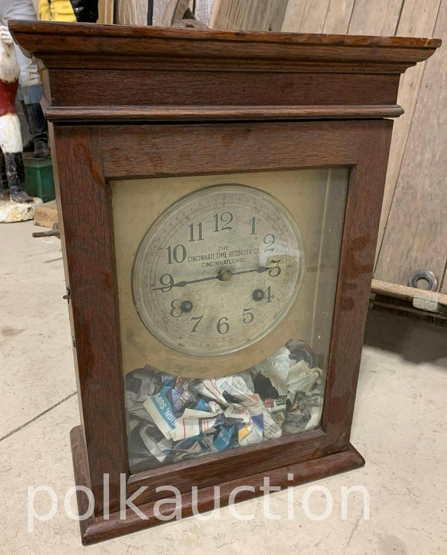The Cincinnati Time Recorder Company Clock (1 of 4)