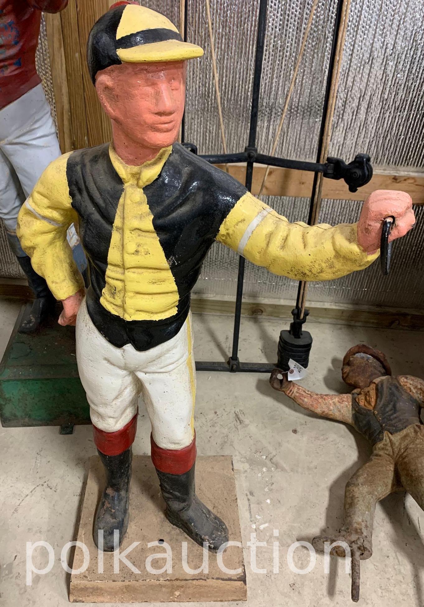 Cast-Iron Lawn Jockey (1 of 2)