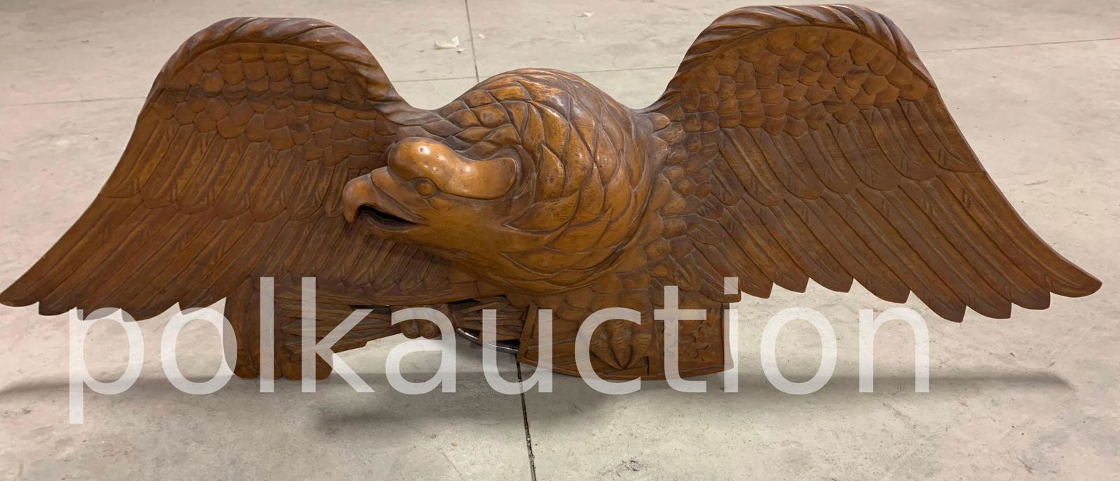 Wooden Eagle Carving (1 of 3)