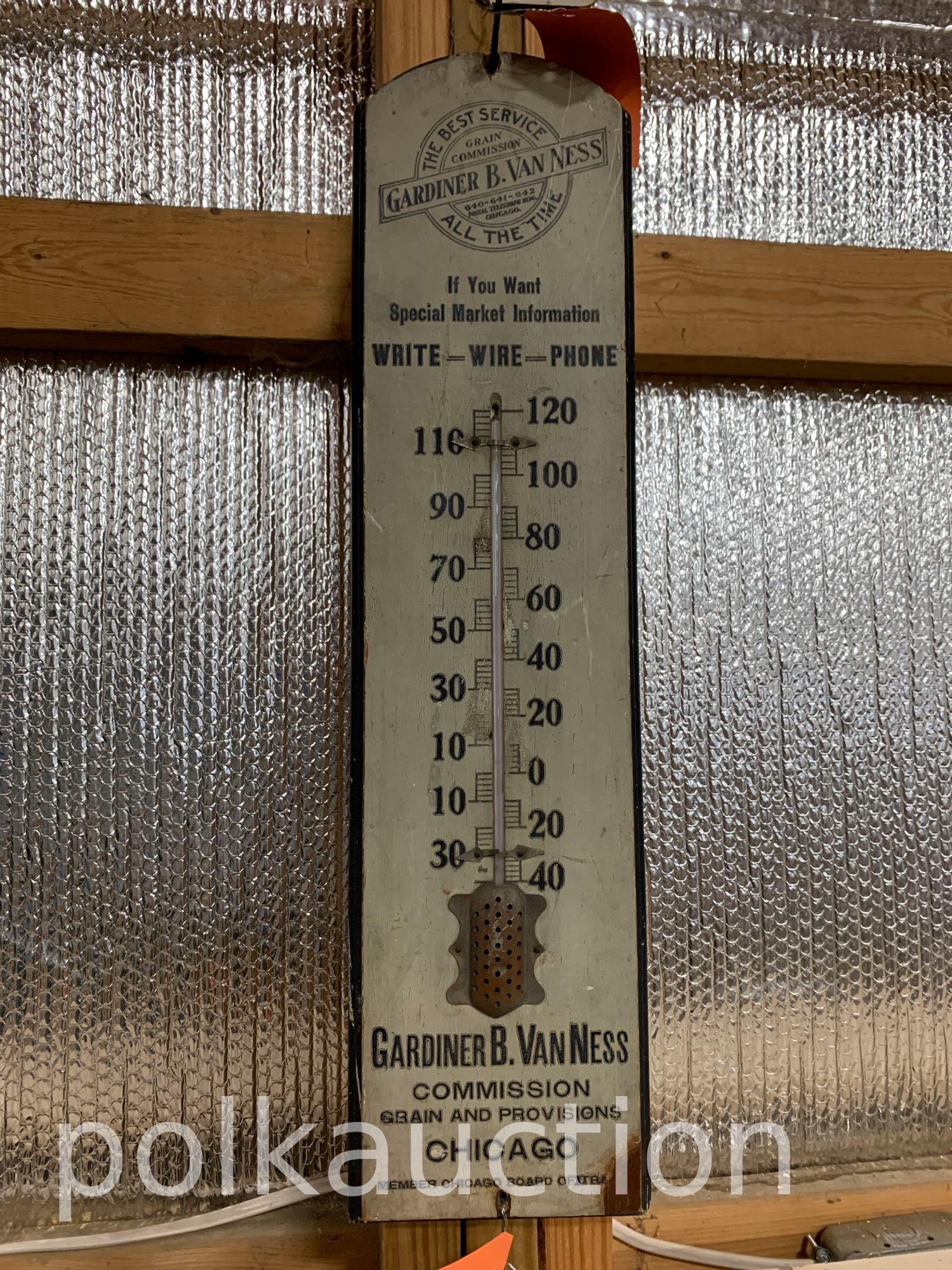689-GARDINER B VAN NESS THERMOMETER (1 of 2)