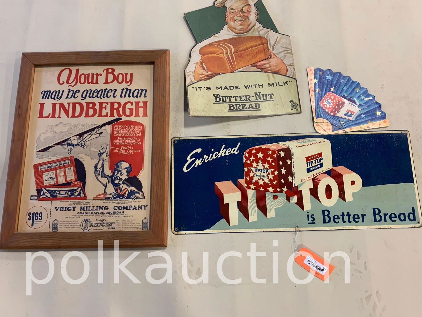 684-MISC. VINTAGE SIGNS (1 of 5)