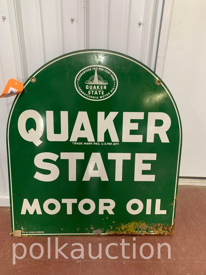 602-QUAKER STATE SIGN (1 of 2)