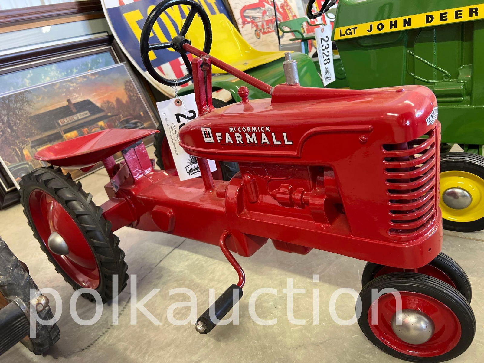2327-FARMALL OPEN GRILLE PEDAL TRACTOR (1 of 3)