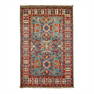 Contemporary Pak Kazak Lamb's Wool Rug - 2'8" x 4'2"