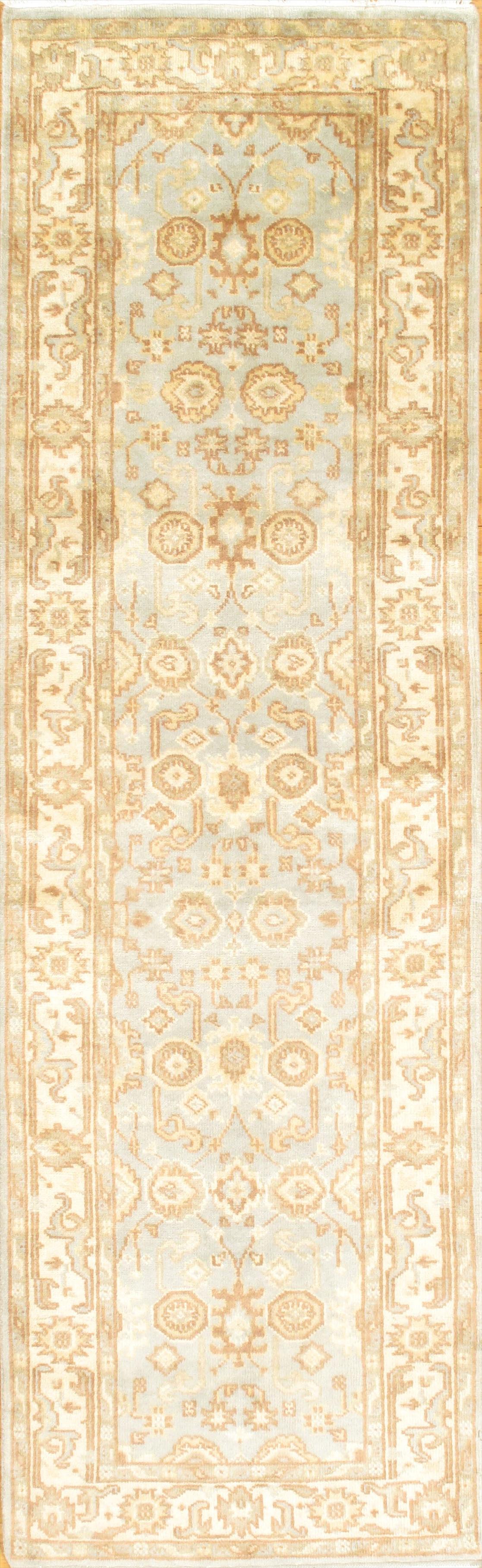 Light Blue Runner Oushak 3' X 10': Light Blue Runner Oushak 3' X 10', New, Runner, Lamb's Wool, 300-E06159-862 This item is part of our fine auction collection which includes many fine home accessories including antique rugs, vintage r