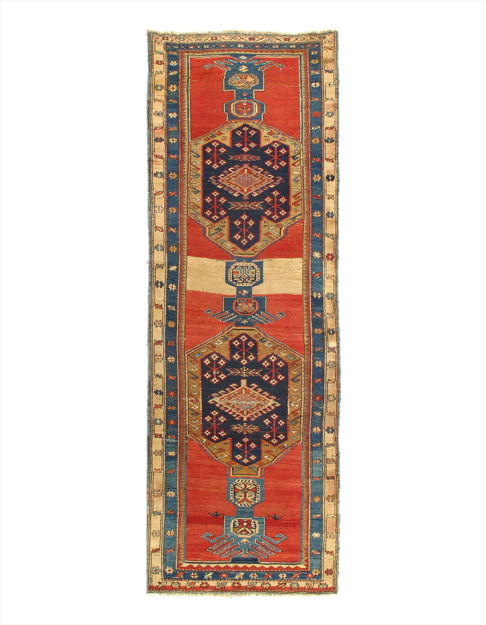 Rust Color Persian Antique NW Runner 3'4'' X 10': Rust Color Persian Antique NW Runner 3'4'' X 10', Circa 1920, Antique, Lamb's Wool, 300-E11352-862 This item is part of our fine auction collection which includes many fine home accessories including