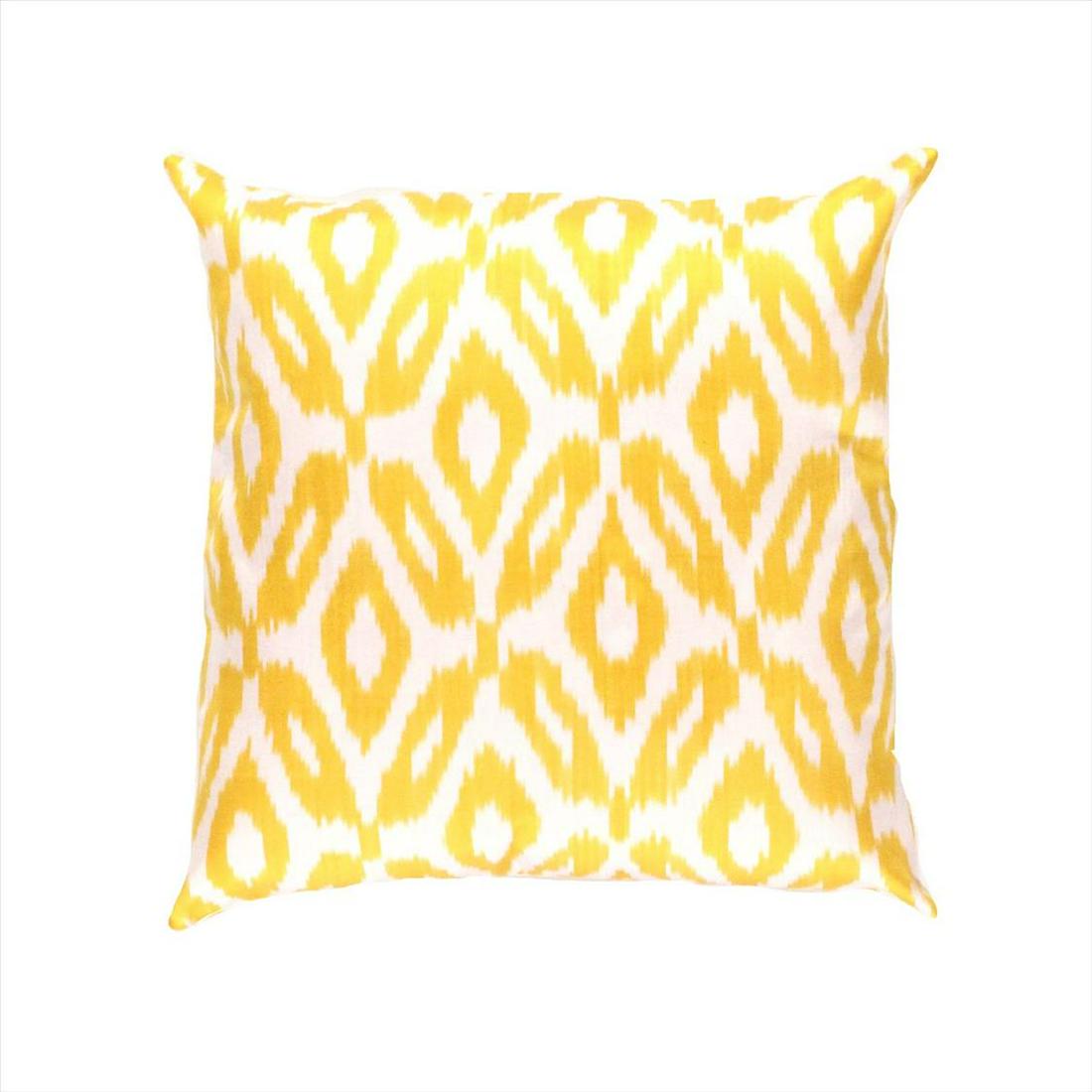 Turkish White & gold Silk ikat pillow 20'' X 20'': TI 68 Turkish white Silk Ikat pillow, New, Pillows, Pure Silk, 300-TI 68-862 This item is part of our fine auction collection which includes many fine home accessories including antique rugs, vintage 