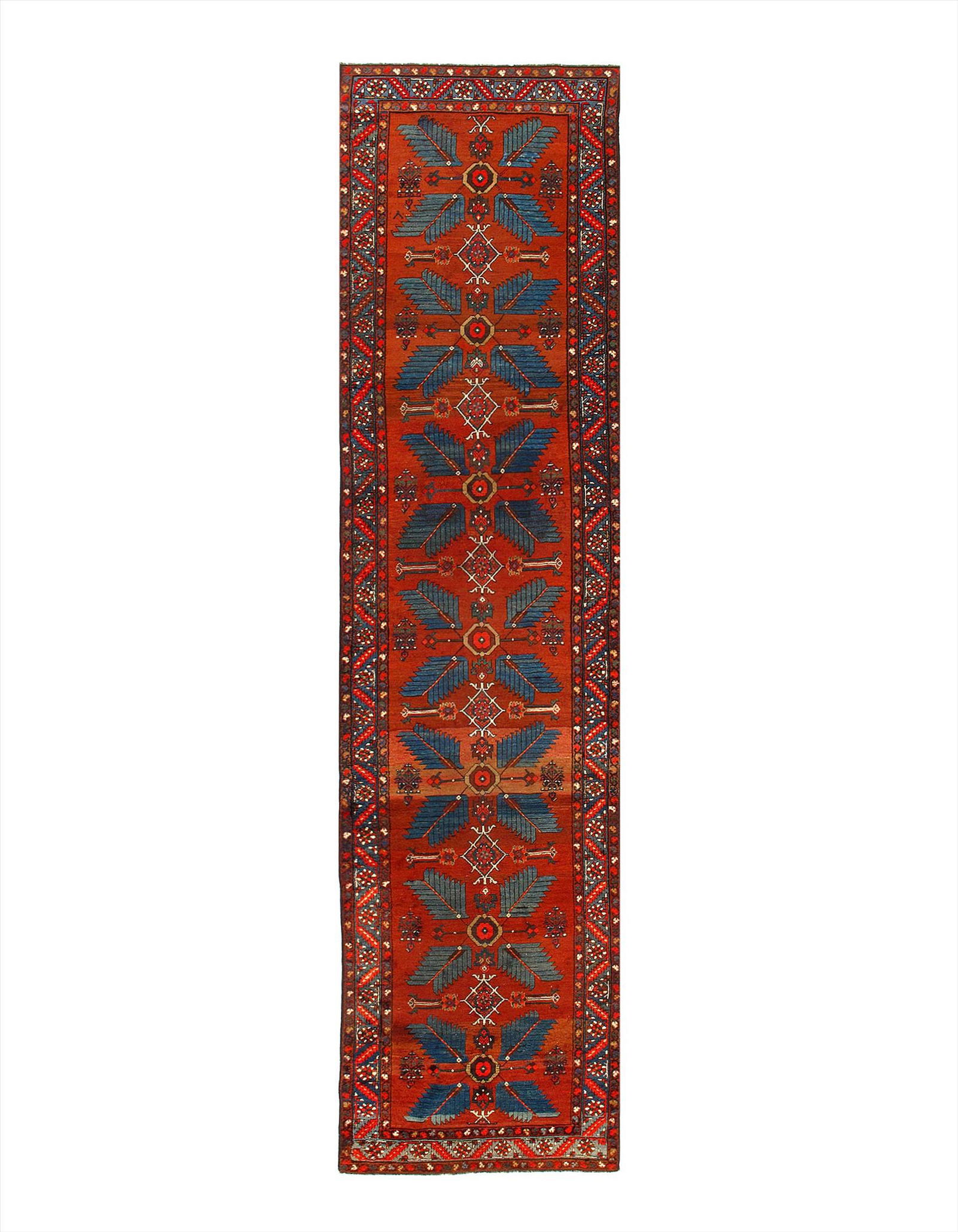 Persian Antique NW Runner 3'5'' X 15': Persian Antique NW Runner 3'5'' X 15' Runner Lamb's Wool Hand-Knotted 300-E06311-862 This item is part of our fine auction collection which includes many fine home accessories including antique rugs,