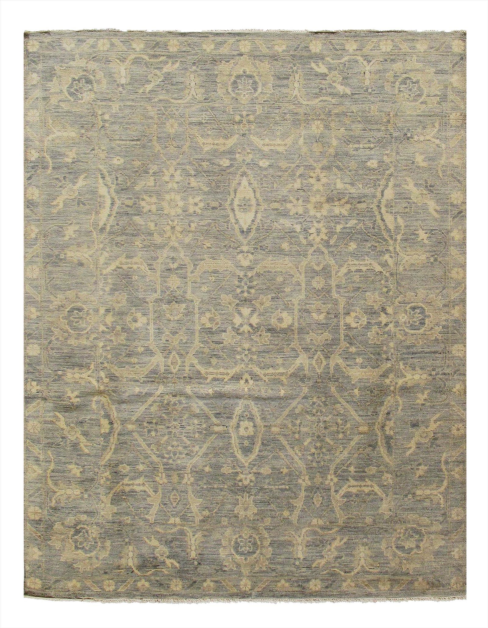 Tonal Modern Rug - 8' x 10': Tonal Modern Rug - 8' x 10'- Modern - Lamb's Wool - Hand-Knotted - 300-E10005-862 - This item is part of our fine auction collection which includes many fine home accessories including antique rugs, v