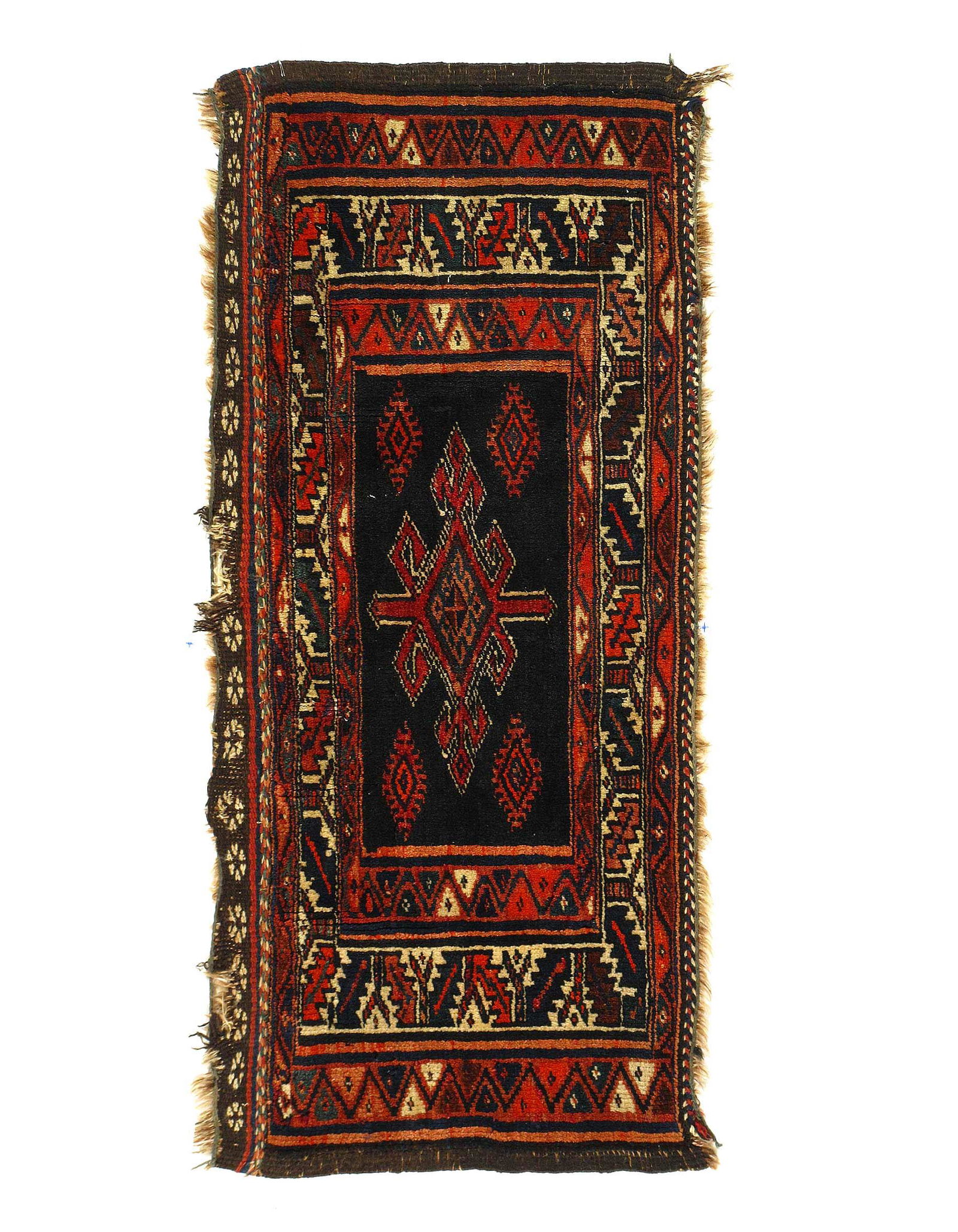 Persian Antique Nw Rug 1'4'' x 3': Persian Antique Nw Rug 1'4'' x 3' - 1920, Antique, , Lamb's Wool, 300-D11924-862. This item is part of our fine auction collection which includes many fine home accessories including antique rugs, vin