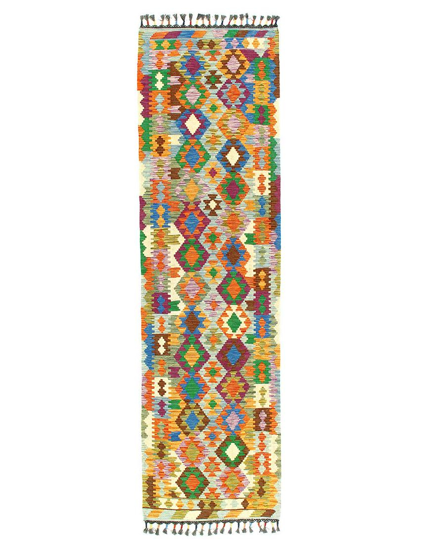 Pasargad Caucasian Tribal Style Flat Weave kilim runner 2'8'' X 9'6'': Pasargad Caucasian Tribal Style Flat Weave kilim runner 2'8'' X 9'6'' - New, Runner, Hand-Knotted, Flat Weave, 300-D09948-862. This item is part of our fine auction collection which includes many fine