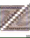 Super Fine Hand Knotted Persian silk & wool Isfahan Rug 8'4" X 8'4"