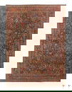 Fine hand Knotted Antique Kashan Rug 13' X 18'
