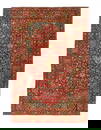 Persian Hand knotted Antique Isfahan 4'6'' X 6'11''