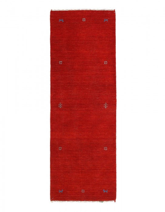 Fine Hand Knotted Persian Gabbeh Runner 2'7'' X 8': Fine Hand Knotted Persian Gabbeh Runner 2'7'' X 8' - New, Gabbeh, Hand-Knotted, Lamb's Wool, 300 -D12359- 862.This item is part of our fine auction collection which includes many fine home accessories
