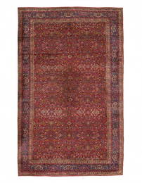 Fine Hand knotted Persian Antique Tabriz rug 17'9'' X 30'
