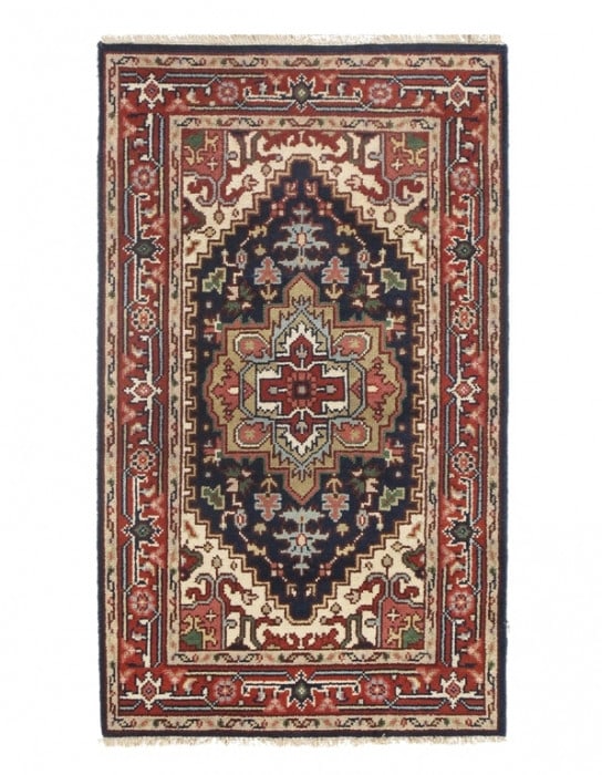 Fine Hand Knotted Persian serapi design 3' X 5': Fine Hand Knotted Persian serapi design 3' X 5' - New, Serapi, Hand-Knotted, Lamb's Wool, 300 -D10211- 862.This item is part of our fine auction collection which includes many fine home accessories in
