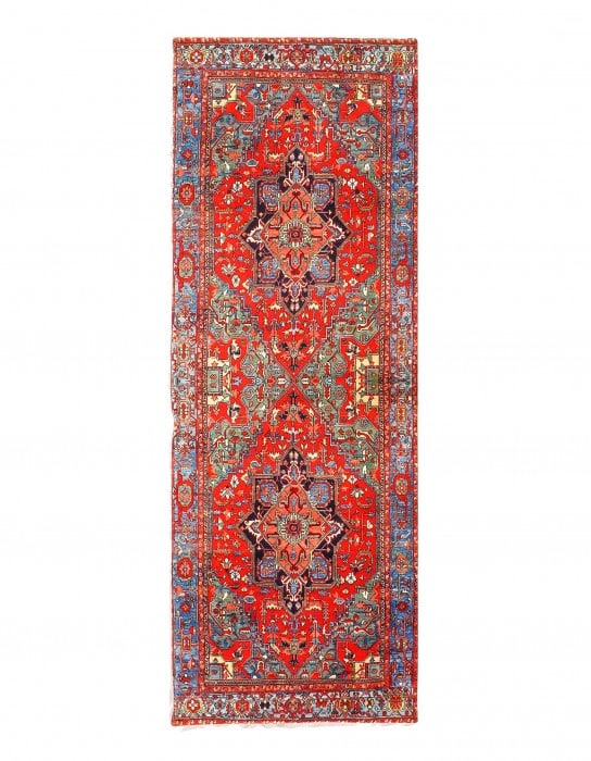 Vintage Serapi design Velvet table cloth 1'7'' X 4'7'': Vintage Serapi design Velvet table cloth 1'7'' X 4'7'' - , Serapi, N/A, Velvet Silk, 300 -D11697- 862.This item is part of our fine auction collection which includes many fine home accessories includi