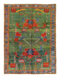 Fine Hand Knotted Persian gabbeh 7'9"x 10'8"