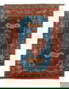 Blue Persain Antique Dorokhsh rug 13'7" X 17'11"