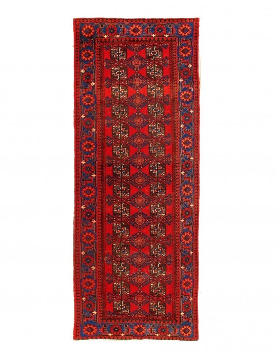 Persian Antique Hamadan runner 3'8'' X 10'3'': Persian Antique Hamadan runner 3'8'' X 10'3'' - 1920, Hamadan, Hand-Knotted, Lamb's Wool, 300 -D11931- 862.This item is part of our fine auction collection which includes many fine home accessories in