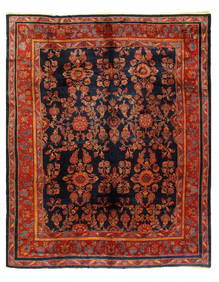 Navy Blue Antique Persian Sarouk Mohajeran Rug 10' X 12'4'' (1 of 9)