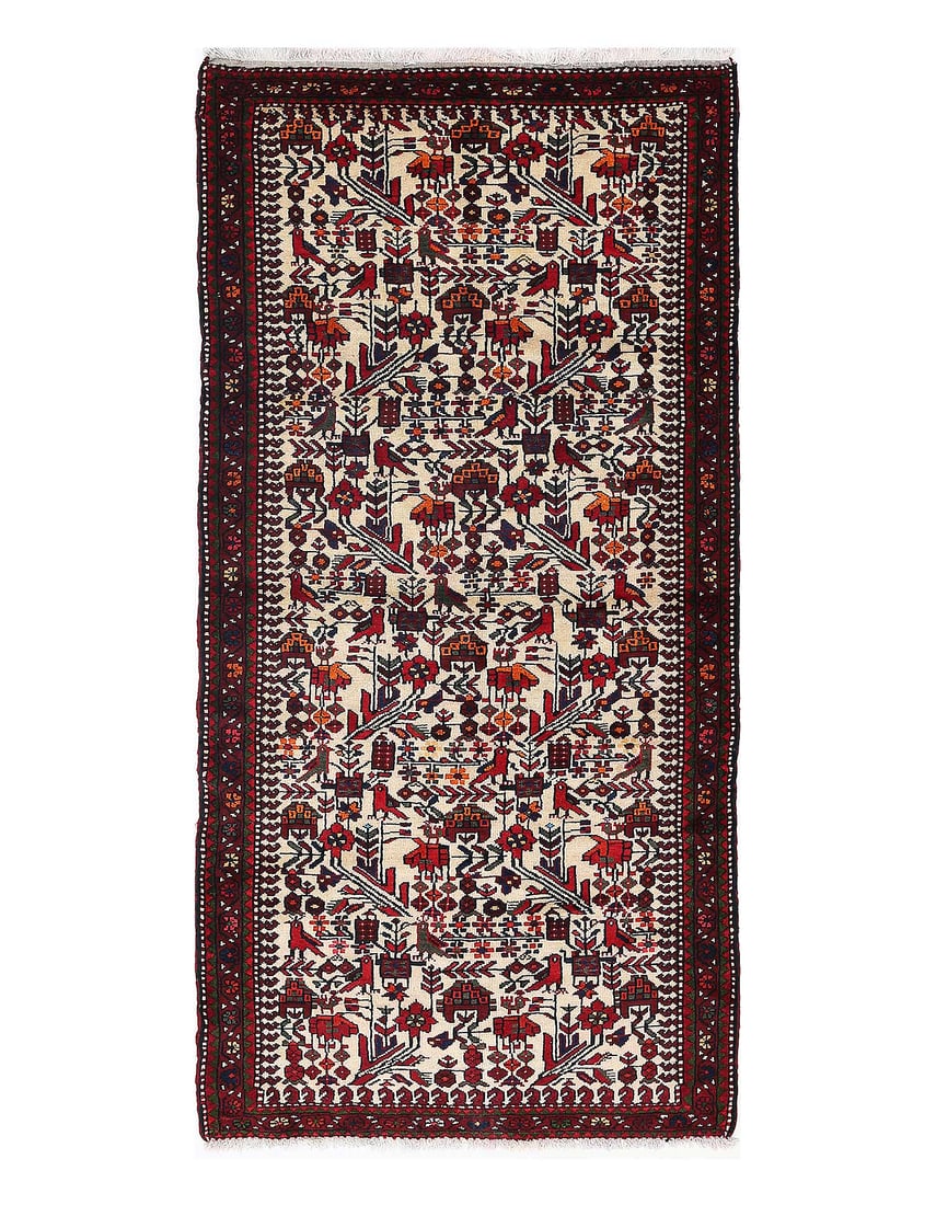 Persian Antique Hamadan rug 3'11"x 7'11": Persian Antique Hamadan rug 3'11"x 7'11" - circa 1970, Hamadan, Hand-Knotted, Lamb's Wool, 300 -D14007- 862.This item is part of our fine auction collection which includes many fine home accessories i