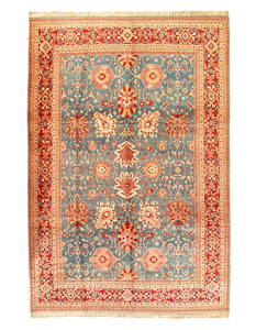 Fine Hand Knotted Augra Rug 12' X 14'9"