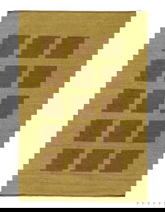 Scandinavian reversible Rug 4'6'' X 7': Scandinavian reversible Rug 4'6'' X 7' - New, Scandinavian, Hand-Woven, Flat Weave, 300 -26555- 862.This item is part of our fine auction collection which includes many fine home accessories