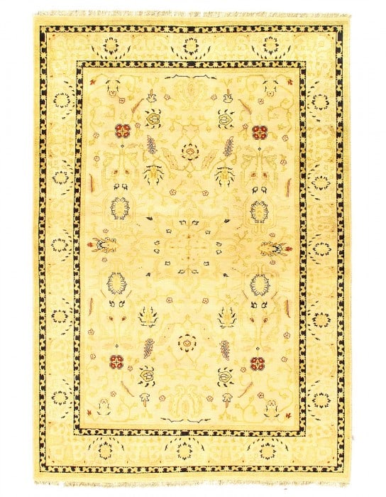 Fine Hand Knotted ziegler Sultanabad Desing rug 6'1'' X 9'1'': Fine Hand Knotted ziegler Sultanabad Desing rug 6'1'' X 9'1'' - New, Ziegler Sultanabad, Hand-Knotted, Lamb's Wool, 300 -34640- 862.This item is part of our fine auction collection which includes many