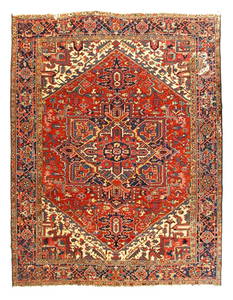 Persian Antique Serapi 8'8'' X 11'4''