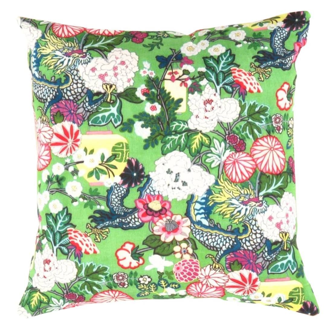 Pasargad Turkish Fine Silk Style Pillow - 16'' X 16''X 4'': Pasargad Turkish Fine Silk Style Pillow - New, Ikat, Hand-made, Pure Silk, 300 -PPS64- 862.This item is part of our fine auction collection which includes many fine home accessories including antique