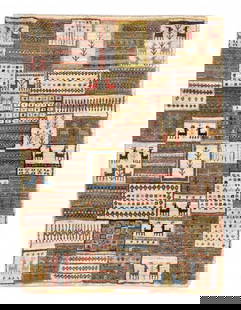 Multi Color Persian Gabbeh 2'9" X 4': Multi Color Persian Gabbeh 2'9" X 4' - New, Gabbeh, Hand-Knotted, Lamb's Wool, 300 -D09220- 862.This item is part of our fine auction collection which includes many fine home accessories including ant