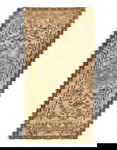 Persian Antique Hamadan 3'5'' X 6'7'': Persian Antique Hamadan 3'5'' X 6'7'' - circle 1940, Hamadan, Hand-Knotted, Lamb's Wool, 300 -D12190- 862.This item is part of our fine auction collection which includes many fine home accessories inc