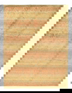 Fine Hand Knotted Modern rug 9'3'' X 12'1'': Fine Hand Knotted Modern rug 9'3'' X 12'1'' - New, Modern, Hand-Knotted, Lamb's Wool, 300 -23800- 862.This item is part of our fine auction collection which includes many fine home accessories includi