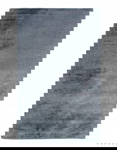 Modern Pure Bamboo Silk Handmade Rug 3' X 5': Modern Pure Bamboo Silk Handmade Rug 3' X 5' - New, Modern, Hand-Tufted, V. Silk, 300 -D09371-72- 862.This item is part of our fine auction collection which includes many fine home accessories includi