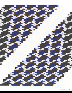 Navy Blue Modern Hand Knotted Rug 5' X 8': Navy Blue Modern Hand Knotted Rug 5' X 8' - New, Moghan, Flatweave, Lamb's Wool, 300 -D11012- 862.This item is part of our fine auction collection which includes many fine home accessories including a