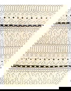 Moroccan Design Hand-Knotted Rug 9' X 12'1'': Moroccan Design Hand-Knotted Rug 9' X 12'1'' - New, Moroccan, Hand-Knotted, Lamb's Wool, 300 -D12753- 862.This item is part of our fine auction collection which includes many fine home accessories inc