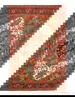 Fine Hand Knotted Persain serapi design 5'11'' X 9': Fine Hand Knotted Persain serapi design 5'11'' X 9' - New, Serapi, Hand-Knotted, Lamb's Wool, 300 -D11115- 862.This item is part of our fine auction collection which includes many fine home accessorie