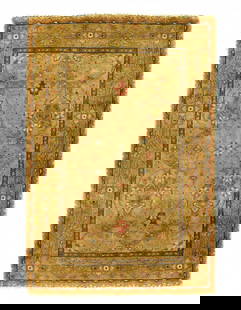 Tabriz Design Hand-Knotted Rug 2'X 3': Tabriz Design Hand-Knotted Rug 2'X 3' - NEW, Tabriz, Hand-Knotted, Lamb's Wool, 300 -D11923- 862.This item is part of our fine auction collection which includes many fine home accessories including an