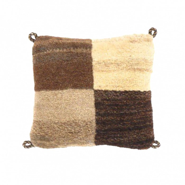 Persian Gabbeh Lori Baft Pillow PG 74 - 16" X 16": Persian Gabbeh Lori Baft Pillow PG 74 - New, Gabbeh, Hand-made, Lamb's Wool, 300 -PG 74- 862.This item is part of our fine auction collection which includes many fine home accessories including antiqu