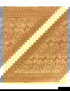 Gold Color Fine Hand Knotted Bakhshayesh Rug 10' X 12': Gold Color Fine Hand Knotted Bakhshayesh Rug 10' X 12' - New, Bakhshaish, Hand-Knotted, Flat Weave, 300 -D08442- 862.This item is part of our fine auction collection which includes many fine home acce