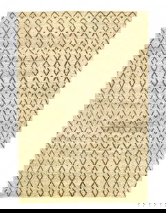 Beige color Hand knotted  Moroccon 6' X 9': Beige color Hand knotted Moroccon 6' X 9' - New, Moroccan, Hand-Knotted, Lamb's Wool, 300 -D06476- 862.This item is part of our fine auction collection which includes many fine home accessories includ