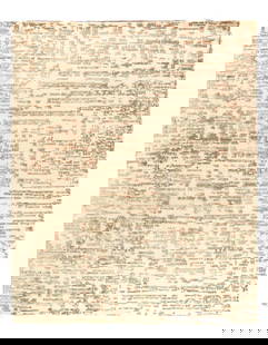 Ivory Fine Hand Knotted Modern rug 9'X 12': Ivory Fine Hand Knotted Modern rug 9'X 12' - NEW, Modern, Hand-Knotted, Wool & Bambooo, 300 -D14978- 862.This item is part of our fine auction collection which includes many fine home accessories incl