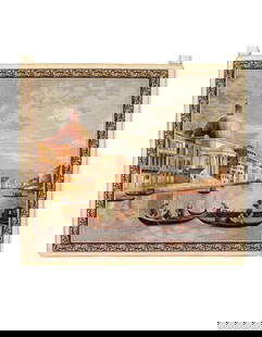 Flemish Wall Tapestry 2'4'' X 2'7'': Flemish Wall Tapestry 2'4'' X 2'7'' - New, All Over, Machine-Made, Cotton, 300 -D11687- 862.This item is part of our fine auction collection which includes many fine home accessories including antique
