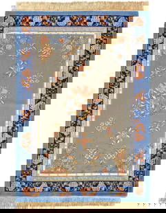 Vintage Chinese Art Deco rug 5'11'' X 7'8'': Vintage Chinese Art Deco rug 5'11'' X 7'8'' - 1960, Art Deco, Hand-Knotted, Lamb's Wool, 300 -55069- 862.This item is part of our fine auction collection which includes many fine home accessories incl