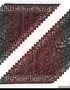 Persian Bidjar Hand-Knotted Rug 2'2"x 3'2': Persian Bidjar Hand-Knotted Rug 2'2"x 3'2' - NEW, Bidjar, Hand-Knotted, Lamb's Wool, 300 -D13663- 862.This item is part of our fine auction collection which includes many fine home accessories includi
