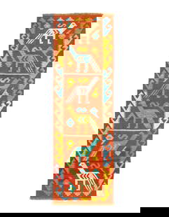 Pasargad Caucasian Tribal Style Flat Weave kilim runner 2'1'' X6'6'': Pasargad Caucasian Tribal Style Flat Weave kilim runner 2'1'' X6'6'' - New, Flat Weave, Kilim, Flat Weave, 300 -D14420- 862.This item is part of our fine auction collection which includes many fine ho