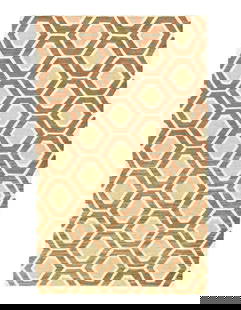 Ivory Modern Flat Weave 3' X 5': Ivory Modern Flat Weave 3' X 5' - New, Flat Weave, Flatweave, Lamb's Wool, 300 -D07365- 862.This item is part of our fine auction collection which includes many fine home accessories including antique