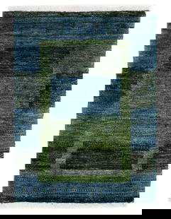 Multi color fine hand knotted Persian Gabbeh 2'2'' X 3': Multi color fine hand knotted Persian Gabbeh 2'2'' X 3' - New, Gabbeh, Hand-Knotted, Lamb's Wool, 300 -D13929- 862.This item is part of our fine auction collection which includes many fine home access